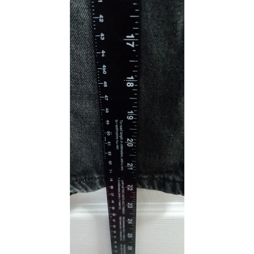 Vintage Ralph Lauren Denim Caldwell Skirt Sz 12 Black Y2K Grunge Preppy Retro - Picture 3 of 9
